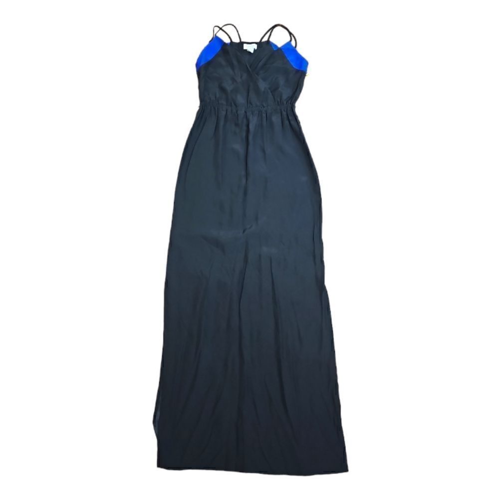 Barneys New York Black Silk Maxi Dress Size XS - Picture 4 of 10